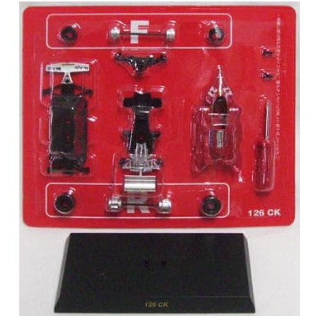[MDL] (単品) 1/64 Ferrari 126CK No.27 G.VILLENEUVE 1981(レッド) 「フェラーリ フォーミュラカー ミニカーコレクション3」 サークルK・サンクス限定 完成品 ミニカー 京商