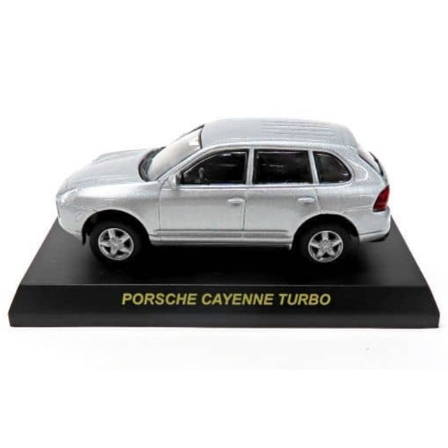 [MDL] (単品) ポルシェ CAYENNE TURBO (シルバー) 「1/64 ポルシェ ミニカーコレクション2」 サークルK・サンクス限定 完成品 ミニカー 京商