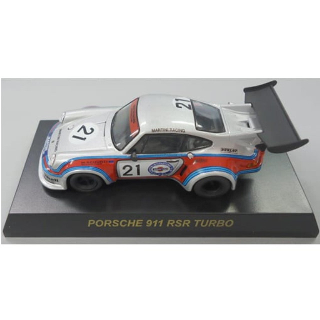 [MDL] (単品) ポルシェ 911 RSR TURBO #21 (シルバー) 「1/64 ポルシェ ミニカーコレクション4」 サークルK・サンクス限定 完成品 ミニカー 京商