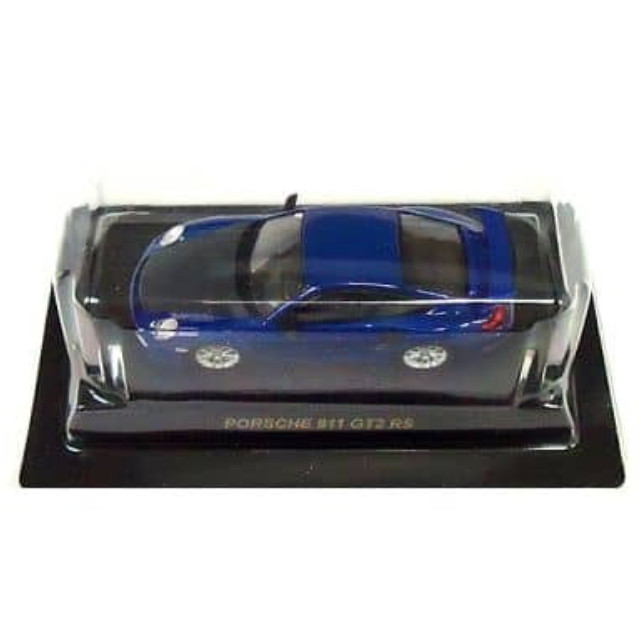 [MDL] (単品) ポルシェ 911 GT2 RS 997 (ネイビー) 「1/64 ポルシェ ミニカーコレクション4」 サークルK・サンクス限定 完成品 ミニカー 京商