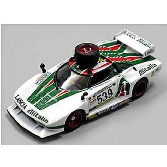 [MDL] 1/43 ランチア ストラトス Gr.5 No.539 (アリタリアカラー) スペアタイヤ付  完成品 ミニカー(K03145A) 京商