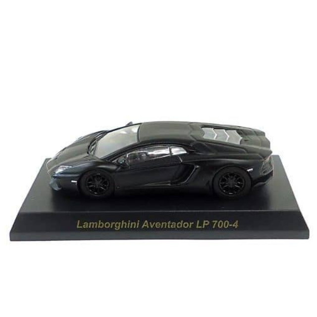 [MDL] (単品) 1/64 Lamborghini Aventador LP700-4(ブラック) 「ランボルギーニ ミニカーコレクション4」 サークルK・サンクス限定 完成品 ミニカー 京商
