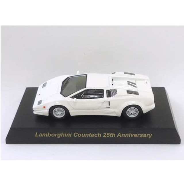 [MDL] (単品) 1/64 Lamborghini Countach 25th Anniversary(ホワイト) 「ランボルギーニ ミニカーコレクション4」 サークルK・サンクス限定 完成品 ミニカー 京商