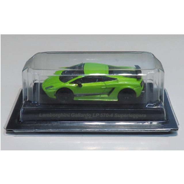 [MDL] (単品) 1/64 Lamborghini Gallardo LP570-4 Superleggera(グリーン) 「ランボルギーニ ミニカーコレクション4」 サークルK・サンクス限定 完成品 ミニカー 京商