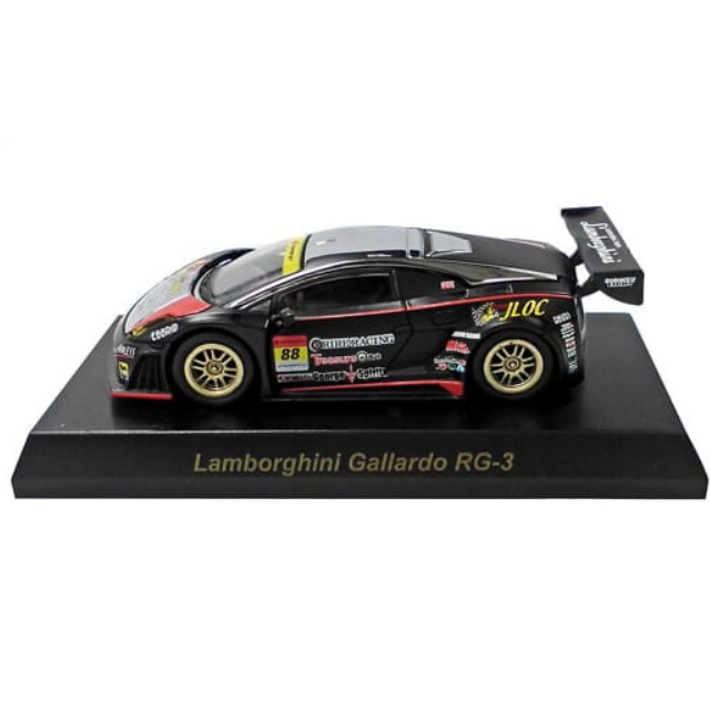 [MDL] (単品) 1/64 Lamborghini Gallardo RG-3 #88(ブラック) 「ランボルギーニ ミニカーコレクション4」 サークルK・サンクス限定 完成品 ミニカー 京商