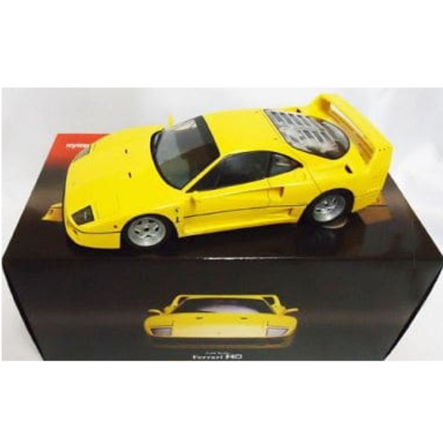 [MDL] (単品) 1/18 フェラーリF40(イエロー)  完成品 ミニカー(08411Y) 京商