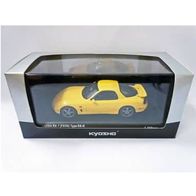 [MDL]  1/43 MAZDA RX-7 FD-3S Type RS-R (サンバーストイエロー)  完成品 ミニカー(03702Y) 京商