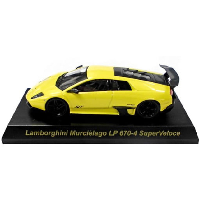 [MDL] (単品) 1/64 Lamborghini Murcielago LP670-4 SuperVeloce(イエロー) 「ランボルギーニ ミニカーコレクション3」 サークルK・サンクス限定 完成品 ミニカー 京商