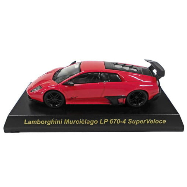 [MDL] (単品) 1/64 Lamborghini Murcielago LP670-4 SuperVeloce(レッド) 「ランボルギーニ ミニカーコレクション3」 サークルK・サンクス限定 完成品 ミニカー 京商
