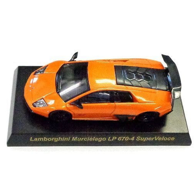 [MDL] (単品) 1/64 Lamborghini Murcielago LP670-4 SuperVeloce(オレンジ) 「ランボルギーニ ミニカーコレクション3」 サークルK・サンクス限定 完成品 ミニカー 京商