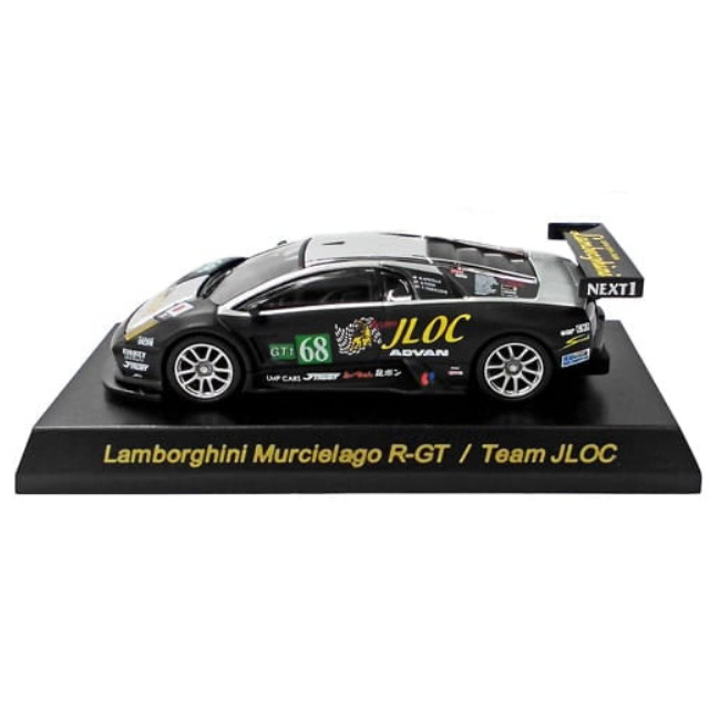 [MDL] (単品) 1/64 Lamborghini Murcielago R-GT Team JLOC #68(ブラック) 「ランボルギーニ ミニカーコレクション3」 サークルK・サンクス限定 完成品 ミニカー 京商