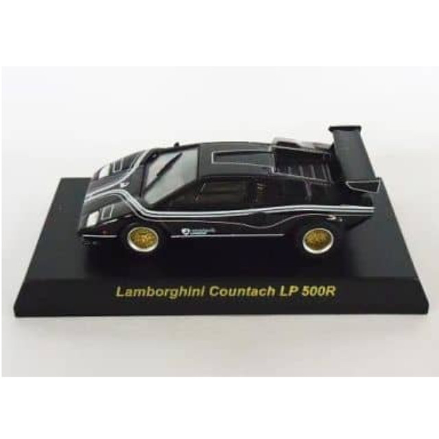 [MDL] (単品) 1/64 Lamborghini Countach LP500R(ブラック・ホイール金) 「ランボルギーニ ミニカーコレクション3」 サークルK・サンクス限定 完成品 ミニカー 京商