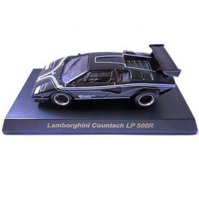 [MDL] (単品) 1/64 Lamborghini Countach LP500R(ブラック・ホイール黒) 「ランボルギーニ ミニカーコレクション3」 サークルK・サンクス限定 完成品 ミニカー 京商