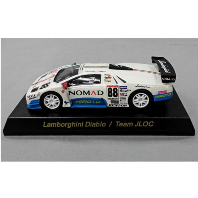 [MDL] (単品) 1/64 Lamborghini Diablo Team JLOC #88(ホワイト×ブルー) 「ランボルギーニ ミニカーコレクション3」 サークルK・サンクス限定 完成品 ミニカー 京商