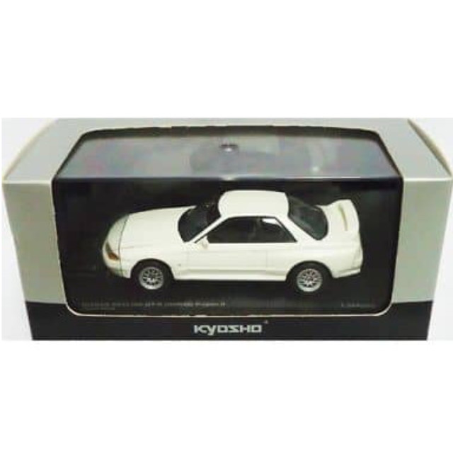 [MDL]  1/43 ニッサン スカイラインGT-R(BNR32) V-SPECKII クリスタルホワイト 完成品 ミニカー(K03222W) 京商