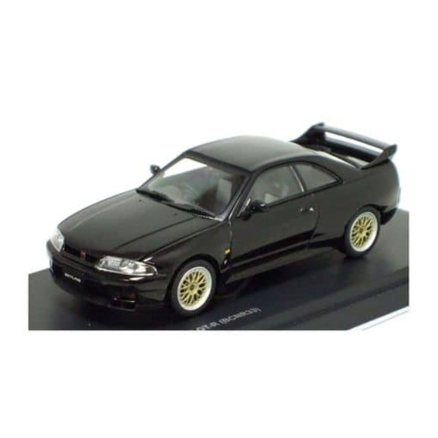 [MDL]  1/43 ニッサン スカイラインGTR R33スポーツホイール ブラック  完成品 ミニカー(K03345BK) 京商