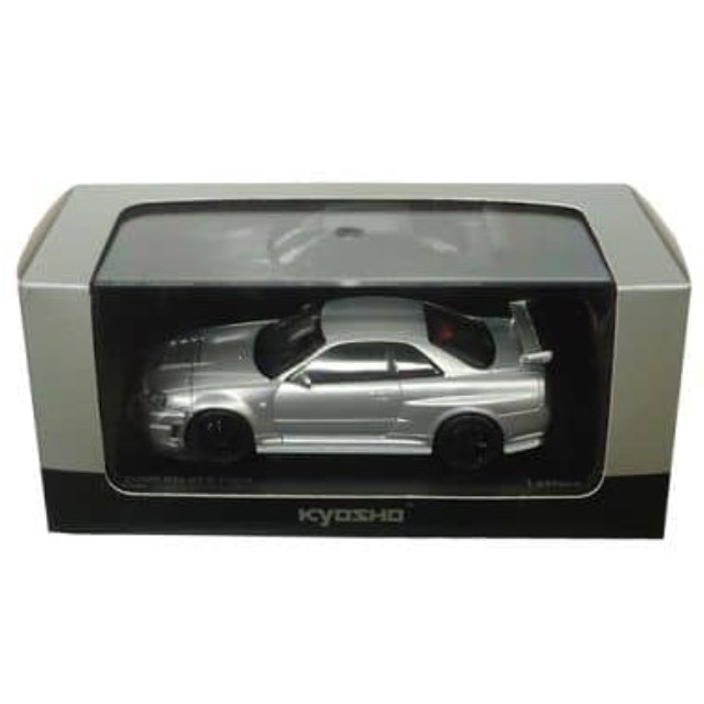 [MDL]  1/43 NISMO スカイラインR34 GT-R Z-tune シルバー  完成品 ミニカー(K03384S) 京商