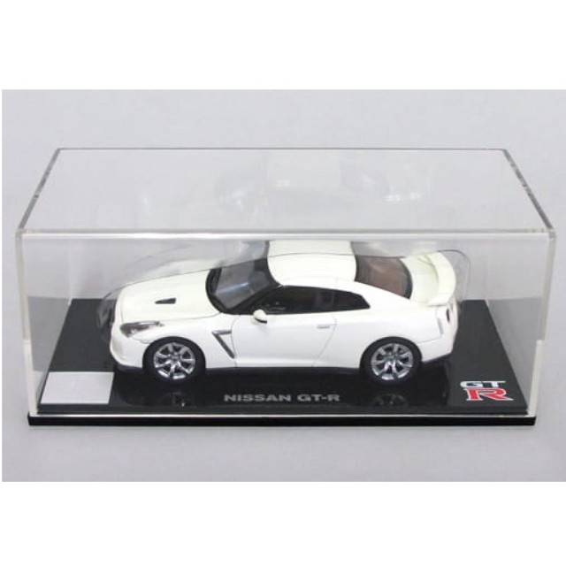 [MDL]  1/43 ニッサン GT-R(R35)ホワイト/ボンネット・トランク開閉モデル  完成品 ミニカー(K05501W) 京商