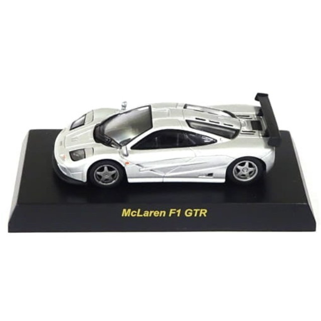 [MDL] (単品) 1/64 McLaren F1 GTR 1995＆1996(シルバー/1995) 「ブリティッシュスポーツカー ミニカーコレクション」 完成品 ミニカー 京商