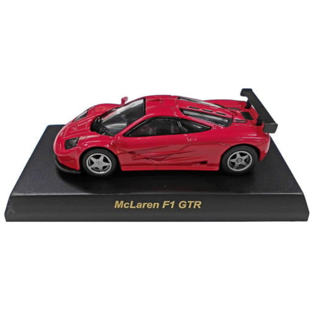 [MDL] (単品) 1/64 McLaren F1 GTR 1995＆1996(レッド/ルーフダクト無) 「ブリティッシュスポーツカー ミニカーコレクション」 完成品 ミニカー 京商