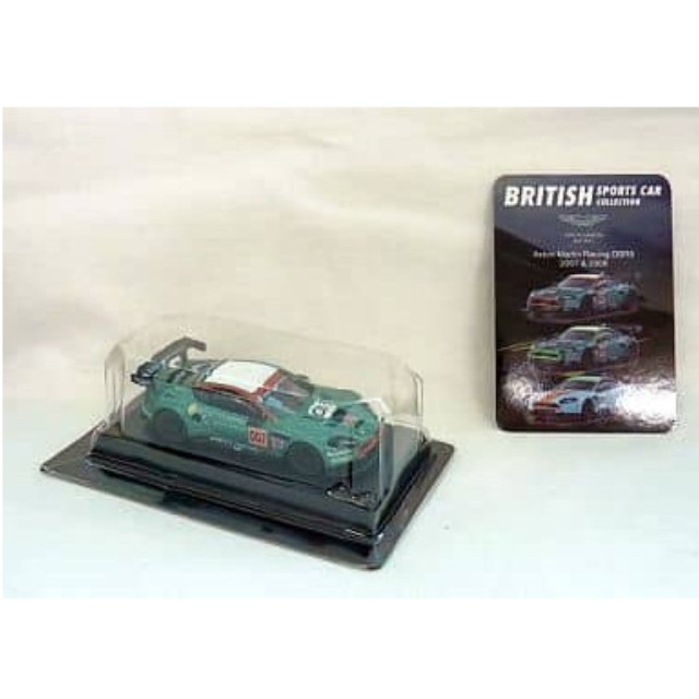 [MDL] (単品) 1/64 Aston Martin Racing DBR9 2007＆2008 (メタリックグリーン/No.007) 「ブリティッシュスポーツカー ミニカーコレクション」 完成品 ミニカー 京商