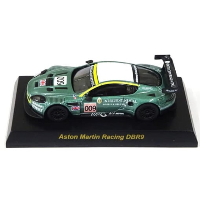 [MDL] (単品) 1/64 Aston Martin Racing DBR9 2007＆2008 (メタリックグリーン/No.009 ) 「ブリティッシュスポーツカー ミニカーコレクション」 完成品 ミニカー 京商