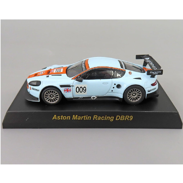 [MDL] (単品) 1/64 Aston Martin Racing DBR9 2007＆2008 (ライトブルー/No.009 ) 「ブリティッシュスポーツカー ミニカーコレクション」 完成品 ミニカー 京商