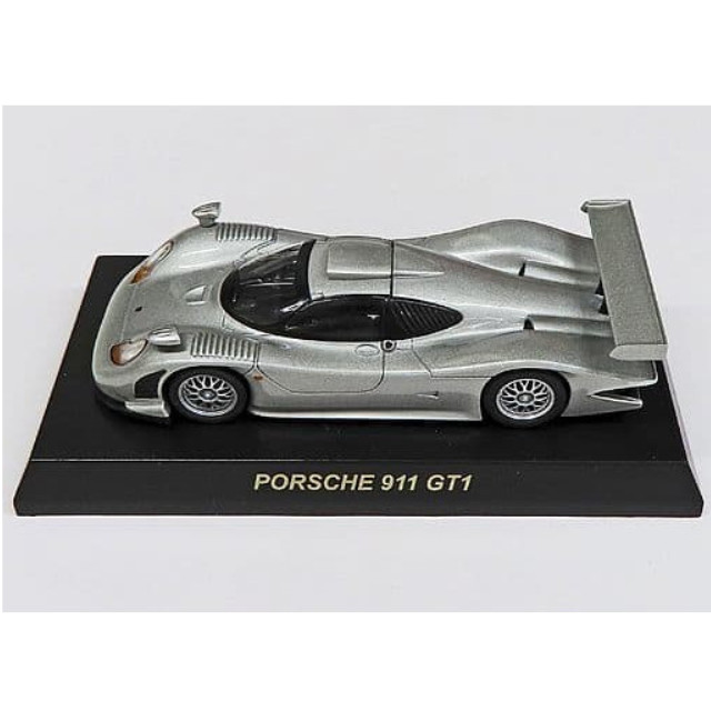 [MDL] (単品) 1/64 Porsche 911 GT1(シルバー) 「ポルシェ ミニカーコレクション Ver.3」 完成品 ミニカー 京商