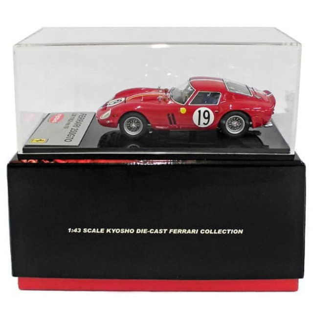 [MDL] 1/43 フェラーリ250GTO No.19 ルマン1962 総合2位 GTクラスウィナー J.Guichet-P.Noblet 完成品 ミニカー(K05121A) 京商