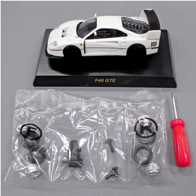 [MDL] (単品) 1/64 フェラーリ F40 GTE(ホワイト) 「フェラーリ ミニカーコレクション8 NEO」 サークルK・サンクス限定 完成品 ミニカー 京商