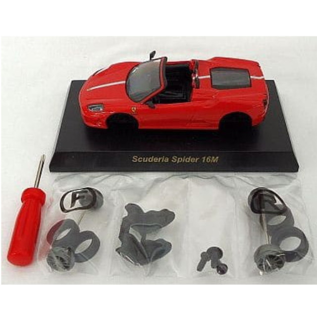 [MDL] (単品) 1/64 フェラーリ Scuderia Spider 16M(レッド) 「フェラーリ ミニカーコレクション8 NEO」 サークルK・サンクス限定 完成品 ミニカー 京商
