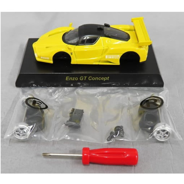 [MDL] (単品) 1/64 フェラーリ Enzo GT Concept(イエロー) 「フェラーリ ミニカーコレクション8 NEO」 サークルK・サンクス限定 完成品 ミニカー 京商