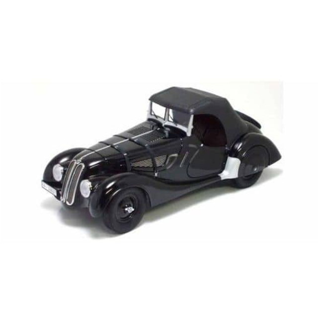 [MDL]  1/12 BMW328 ロードスター ブラック  完成品 ミニカー(PCS10102) 京商
