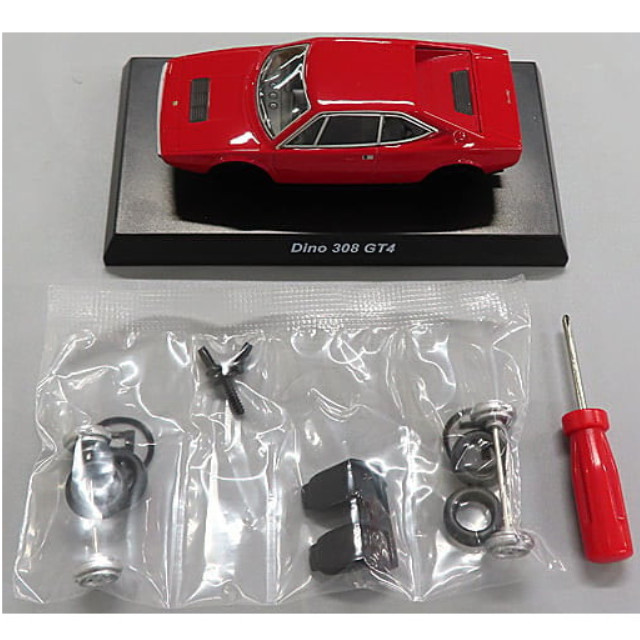 [MDL] (単品) 1/64 フェラーリ Dino 308 GT4(レッド) 「フェラーリ ミニカーコレクションVI」 サークルK・サンクス限定 完成品 ミニカー 京商