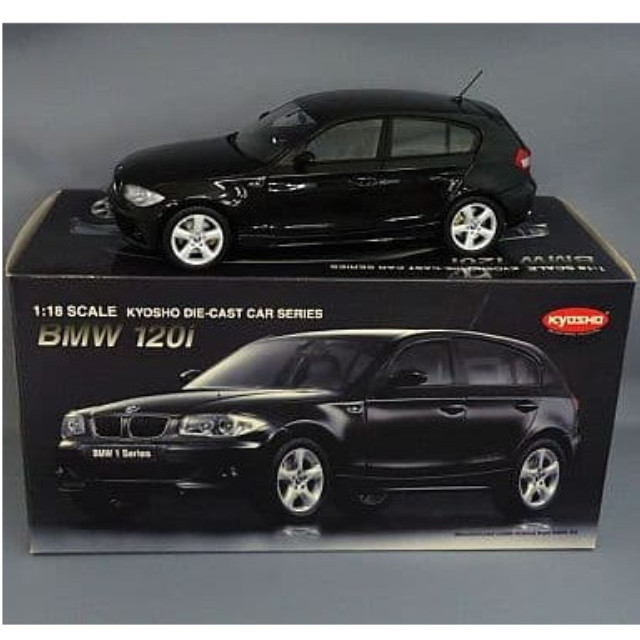 [MDL] 1/18 BMW 120i(ブラック)  完成品 ミニカー(08721BK) 京商