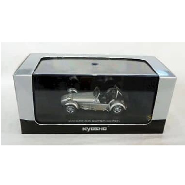 [MDL]  1/43 ケーターハム スーパー7 サイクルフェンダー シルバー  完成品 ミニカー(K03155S) 京商