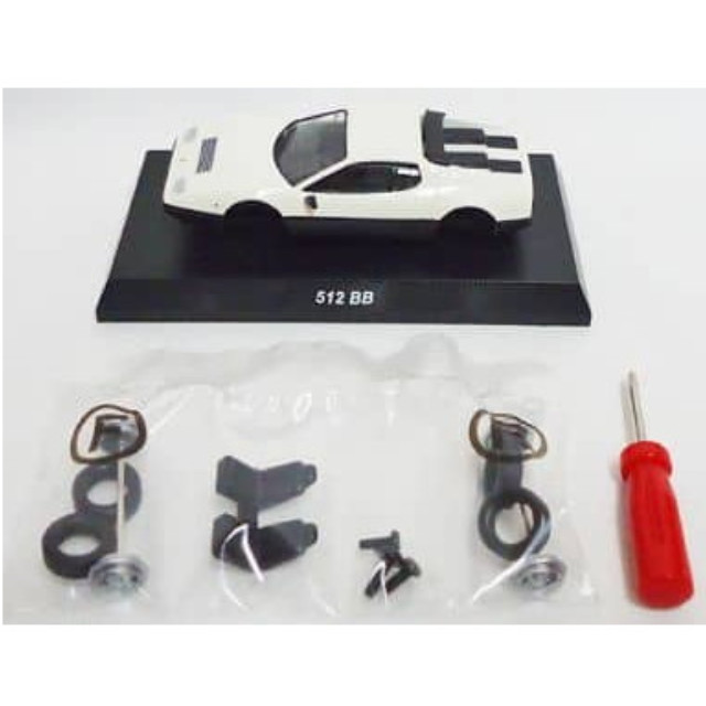 [MDL] (単品) 1/64 Ferrari 512 BB(ホワイト) 「フェラーリ ミニカーコレクション7」 サークルK・サンクス限定 完成品 ミニカー 京商