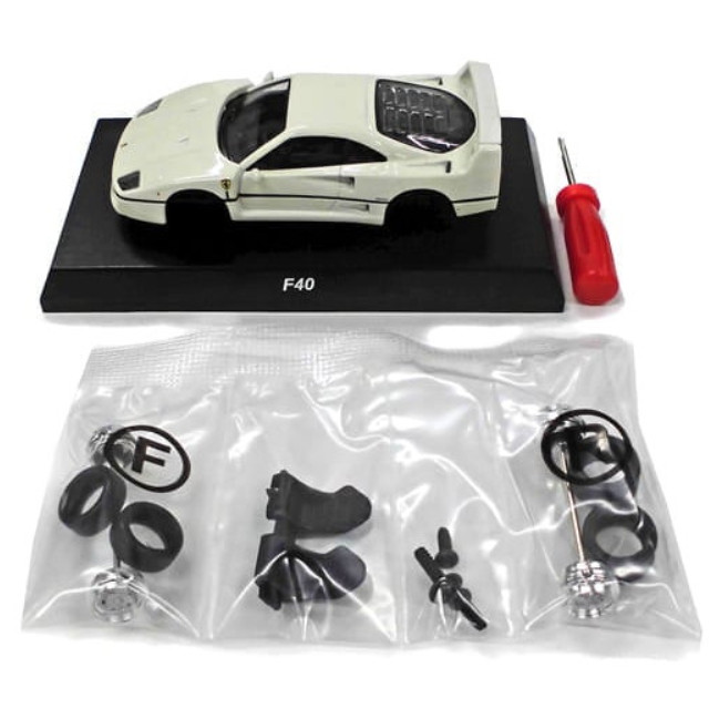 [MDL] (単品) 1/64 Ferrari F40(ホワイト) 「フェラーリ ミニカーコレクション7」 サークルK・サンクス限定 完成品 ミニカー 京商