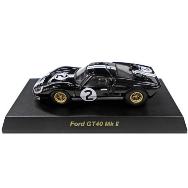 [MDL] (単品) 1/64 Ford GT40 Mk? #2(ブラック) 「USA スポーツカーコレクション」 サークルK・サンクス限定 完成品 ミニカー 京商