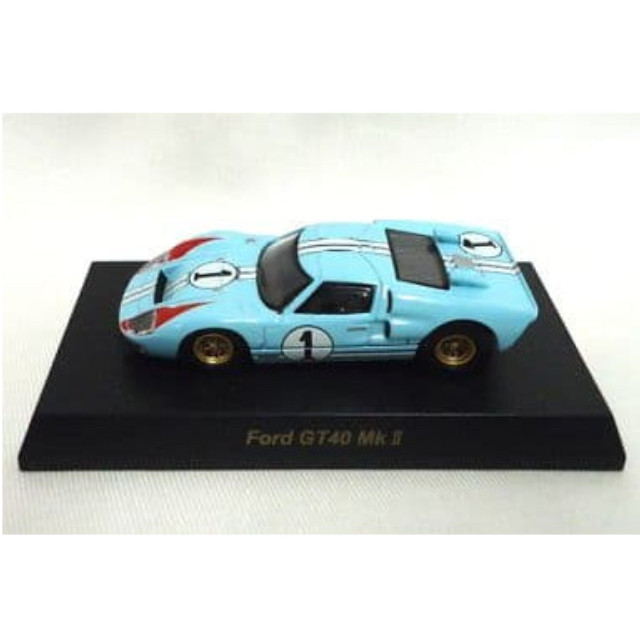 [MDL] (単品) 1/64 Ford GT40 Mk? #1(スカイブルー) 「USA スポーツカーコレクション」 サークルK・サンクス限定 完成品 ミニカー 京商