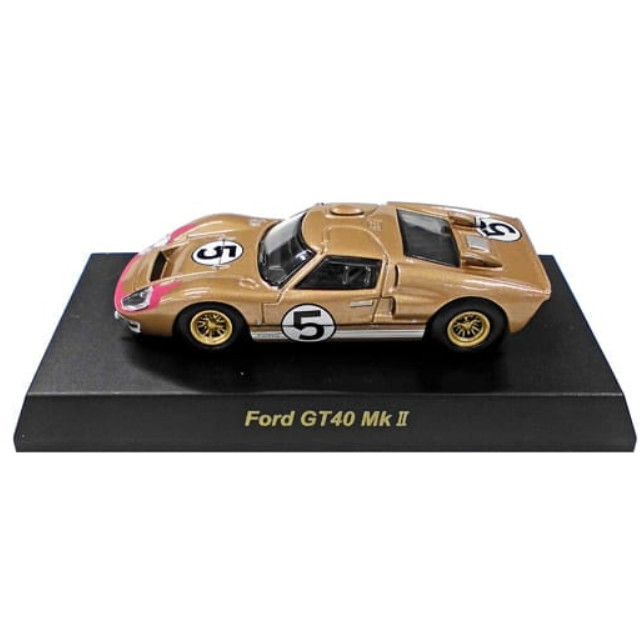 [MDL] (単品) 1/64 Ford GT40 Mk? #5(ゴールド) 「USA スポーツカーコレクション」 サークルK・サンクス限定 完成品 ミニカー 京商