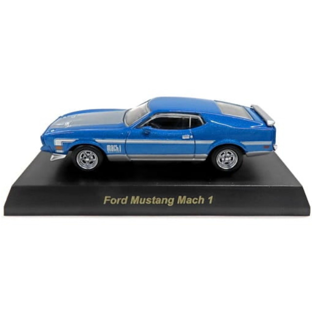 [MDL] (単品) 1/64 Ford Mustang Mach 1(ブルー) 「USA スポーツカーコレクション」 サークルK・サンクス限定 完成品 ミニカー 京商