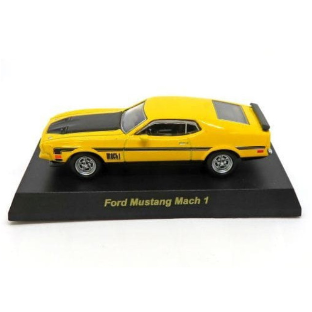 [MDL] (単品) 1/64 Ford Mustang Mach 1(イエロー) 「USA スポーツカーコレクション」 サークルK・サンクス限定 完成品 ミニカー 京商