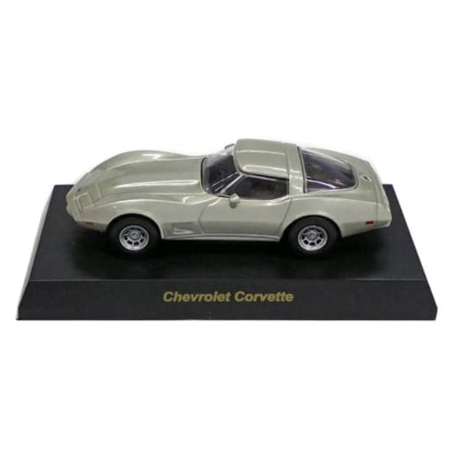 [MDL] (単品) 1/64 Chevrolet Corvette(シルバー) 「USA スポーツカーコレクション」 サークルK・サンクス限定 完成品 ミニカー 京商