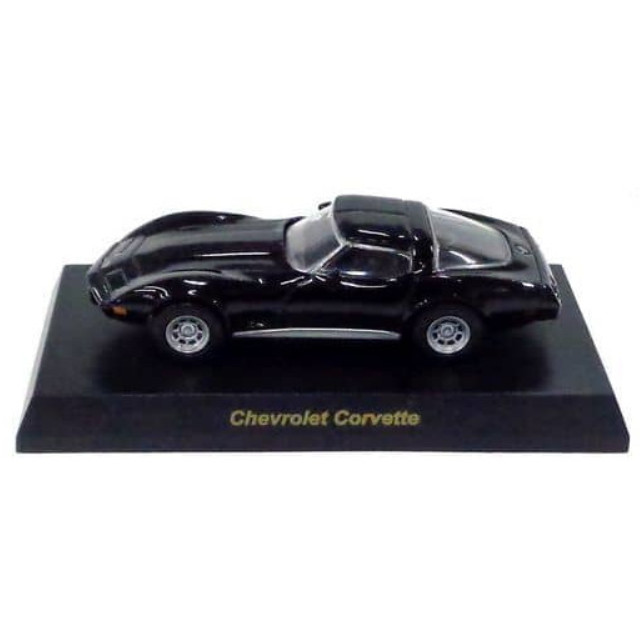 [MDL] (単品) 1/64 Chevrolet Corvette(ブラック) 「USA スポーツカーコレクション」 サークルK・サンクス限定 完成品 ミニカー 京商