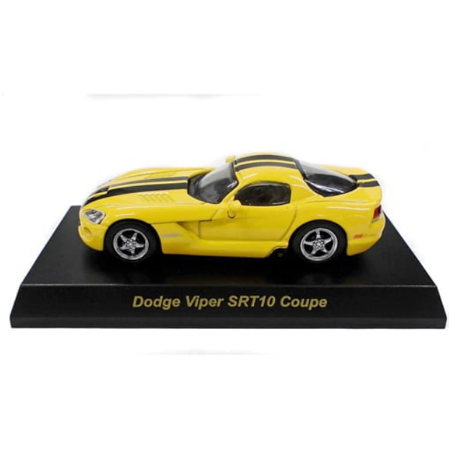 [MDL] (単品) 1/64 Dodge Viper SRT10 Coupe(イエロー) 「USA スポーツカーコレクション」 サークルK・サンクス限定 完成品 ミニカー 京商