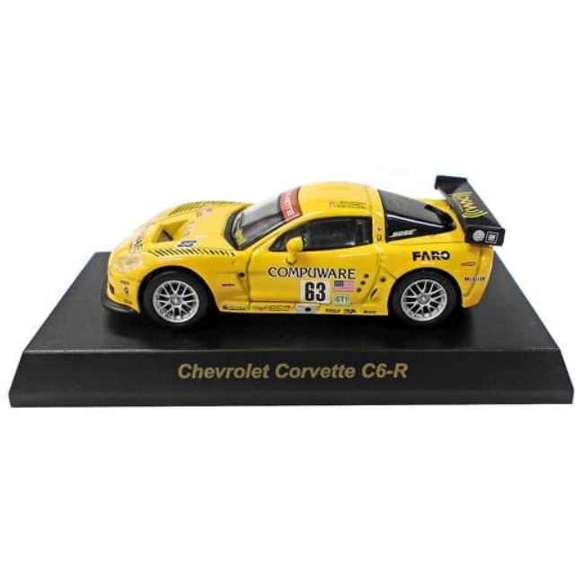 [MDL] (単品) 1/64 Chevrolet Corvette C6-R #63(イエロー) 「USA スポーツカーコレクション」 サークルK・サンクス限定 完成品 ミニカー 京商