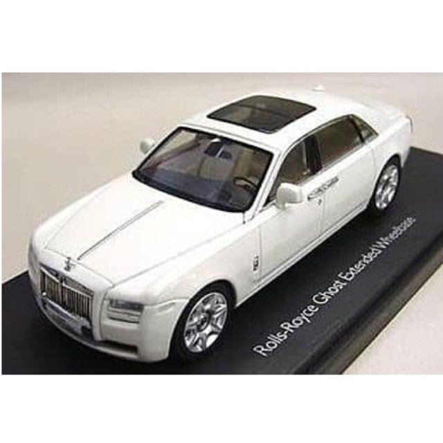 [MDL] 1/43 ROLLS ROLYCE GHOST EXTEDED WHEEL BASE/サンルーフ付 イングリッシュホワイトII 完成品 ミニカー(K05551EW) 京商
