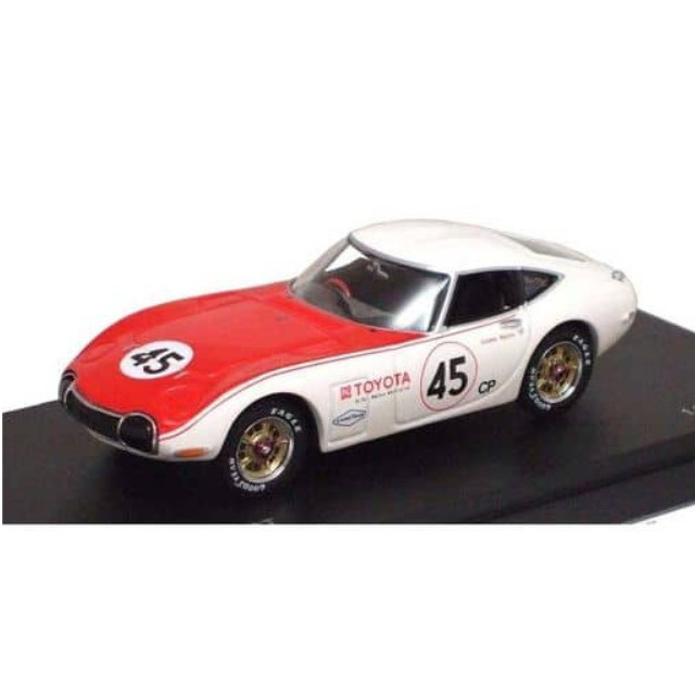 [MDL]  1/43 TOYOTA 2000GT SCCA 1968 No.45 (ホワイト×レッド) 完成品 ミニカー(03038D) 京商