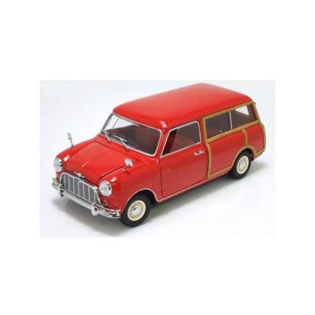 [MDL]  1/18 モーリス ミニ トラベラー レッド  完成品 ミニカー(K08195R) 京商